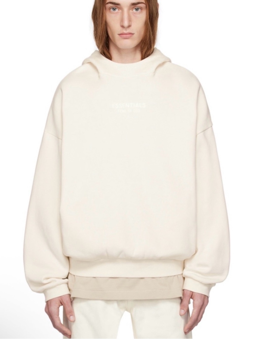 FEAR OF GOD ESSENTIALS
UNISEX Off-White Bonded Hoodie